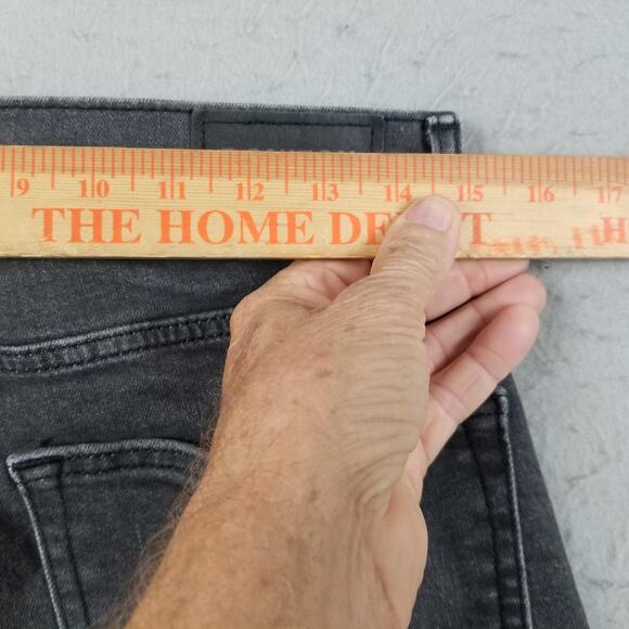 Denizen from Levi's Jeans Mens 30x32 Gray 208 Regular Taper Tapered Leg Denim - Picture 9 of 13